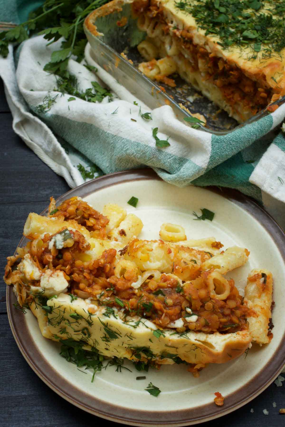 Greek Pasta Casserole recipe