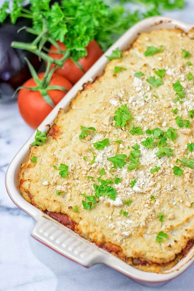 Low-Carb Recipes Low Carb Vegetarian Moussaka