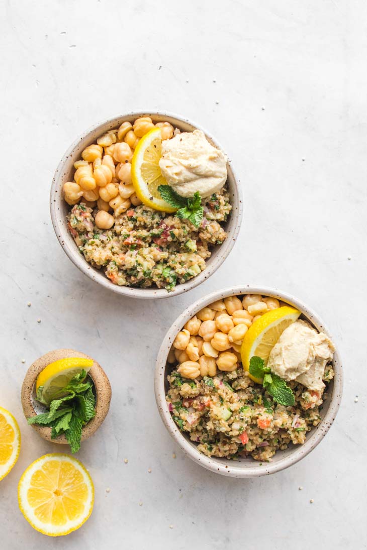Quinoa Tabbouleh (Vegan & Gluten-Free)