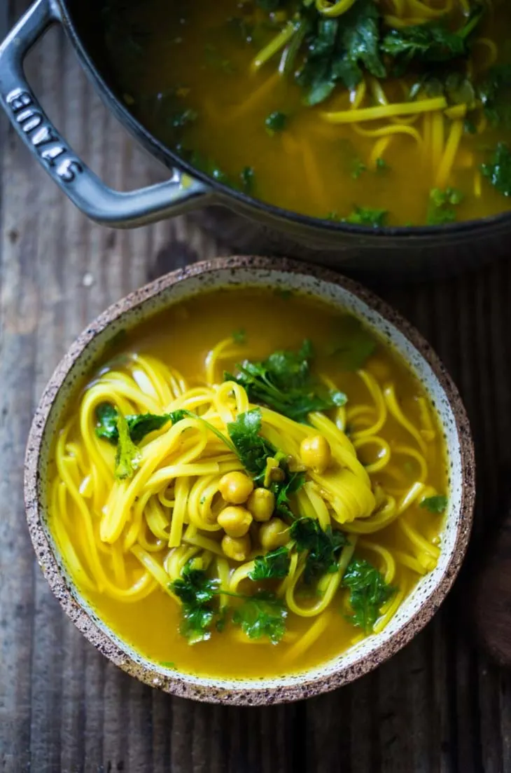 Turmeric Broth Detox Soup