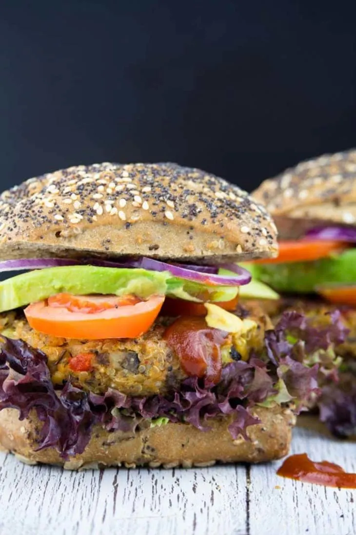 Chickpea Quinoa Power Burger