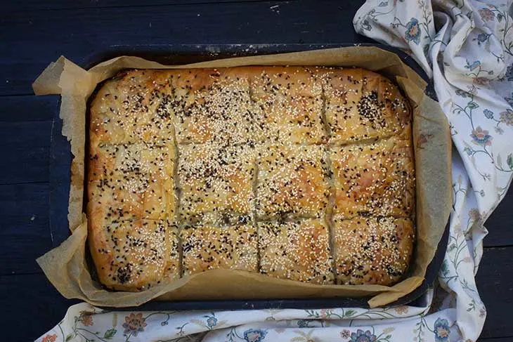 Vegan Greek Eggplant Pie 