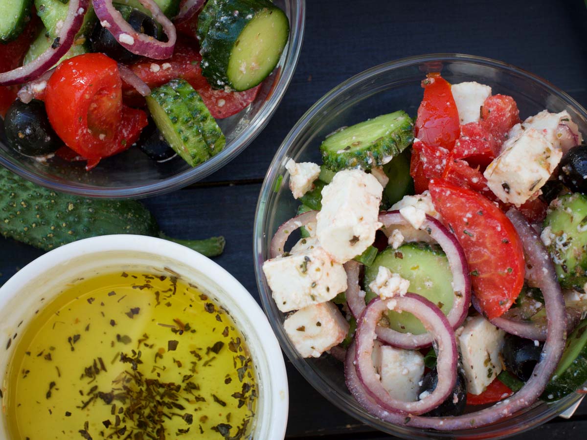 Vegan Greek Salad recipe