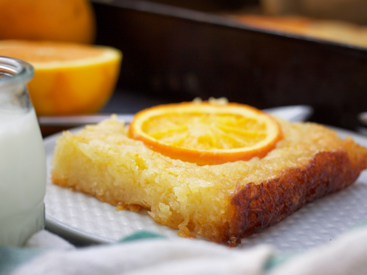 Vegan Orange Pie Portokalopita