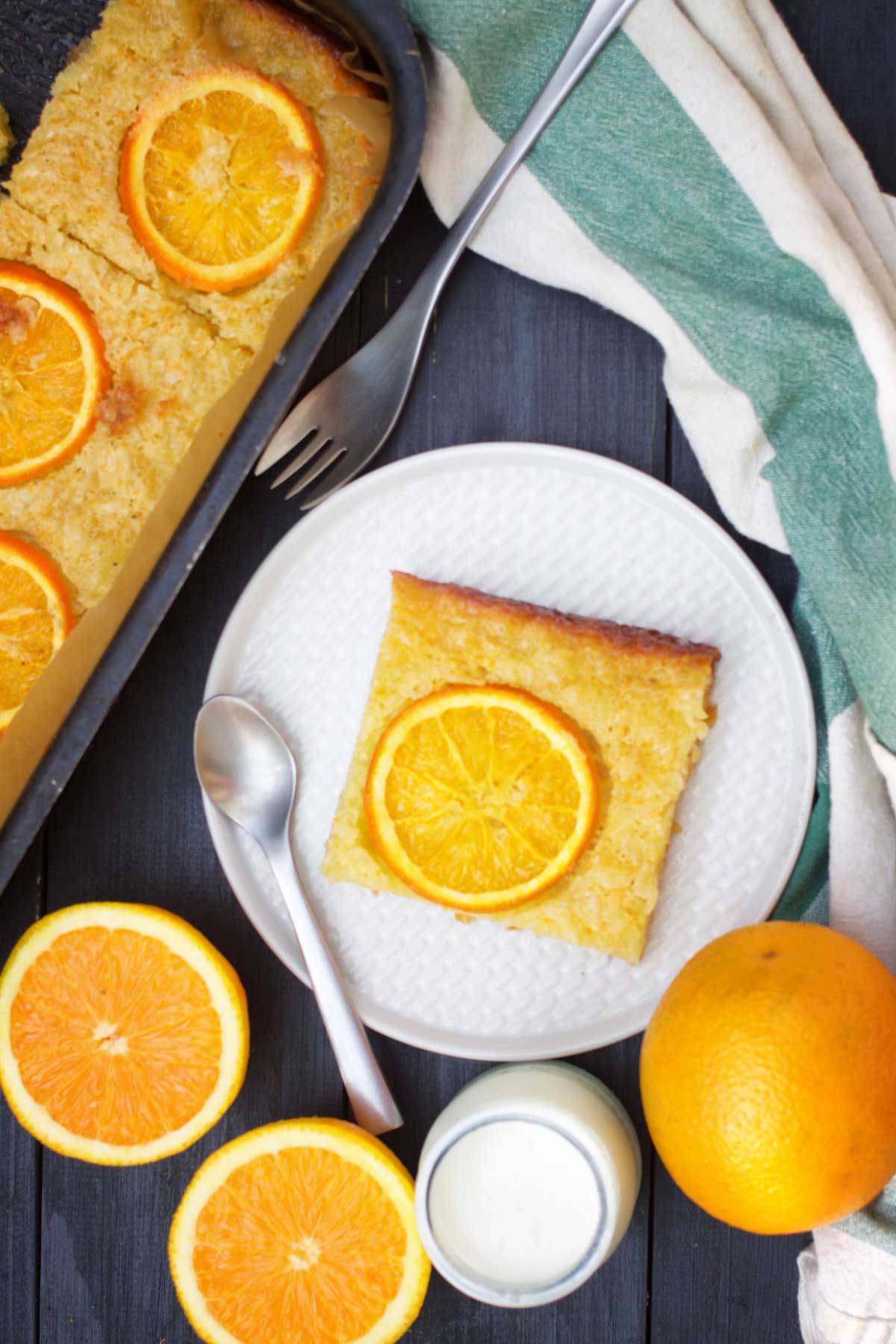 Vegan Orange Pie recipe Portokalopita