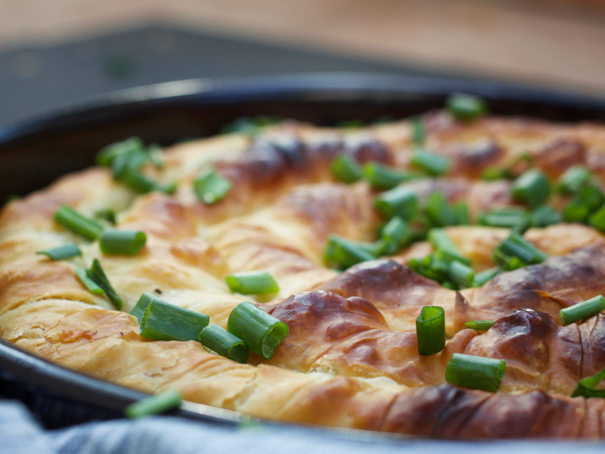 how to make a spinach pie 