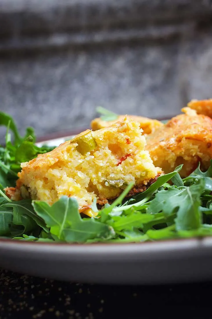 healthy vegan cornbread 