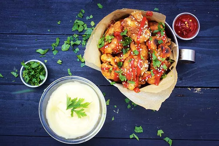 american cuisine Vegan Fried "Chicken"