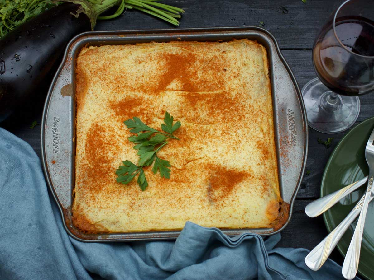 vegan eggplant casserole