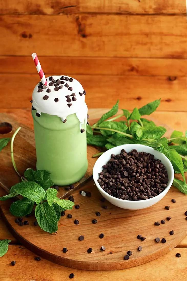 Vegan Shamrock Shake