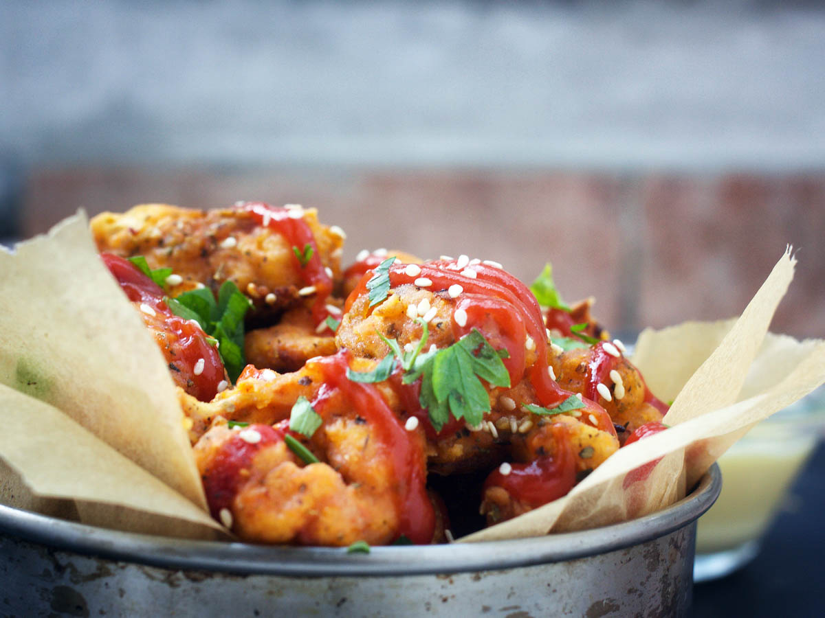 healthy vegan fried chicken 