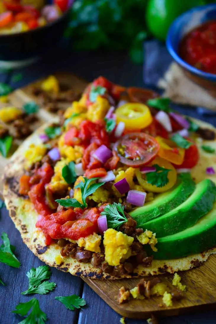 Make-Ahead Vegan Breakfast Tacos for Breakfast Meal Prep