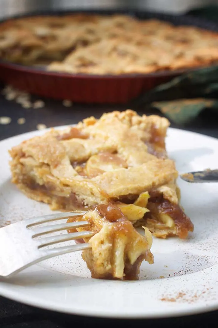 vegan american apple pie 