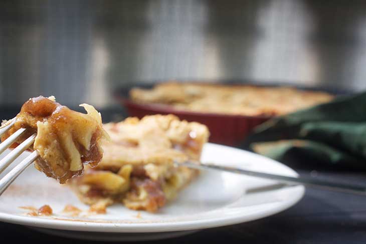 vegan american apple pie 