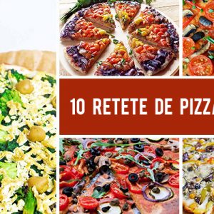 10 Retete de pizza de post (vegane)