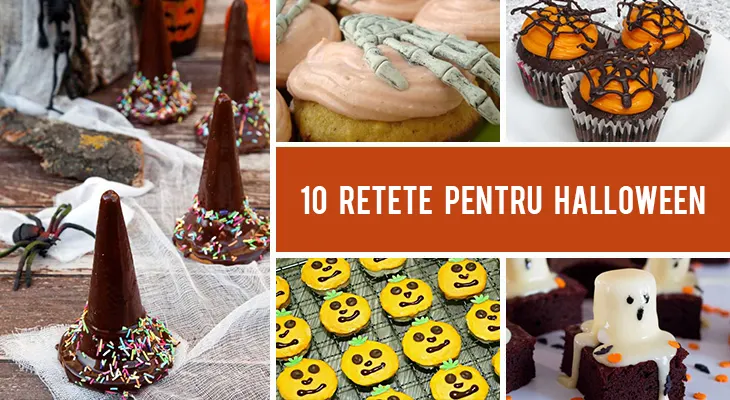10 Retete pentru Halloween - idei creative pentru copii!