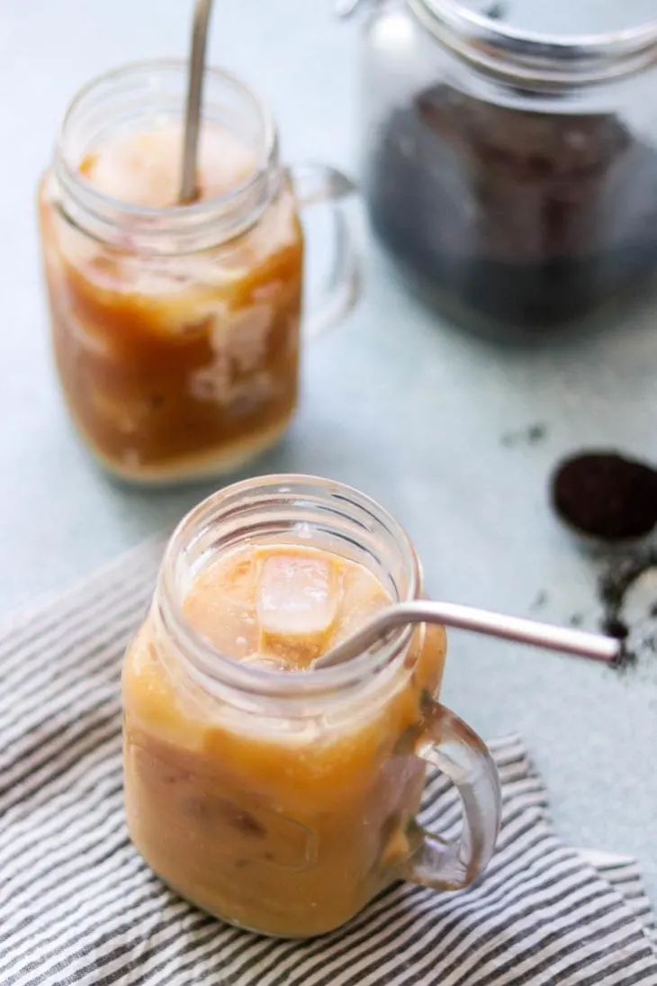 Coconut Milk Thai Iced Coffee (Paleo, Vegan)