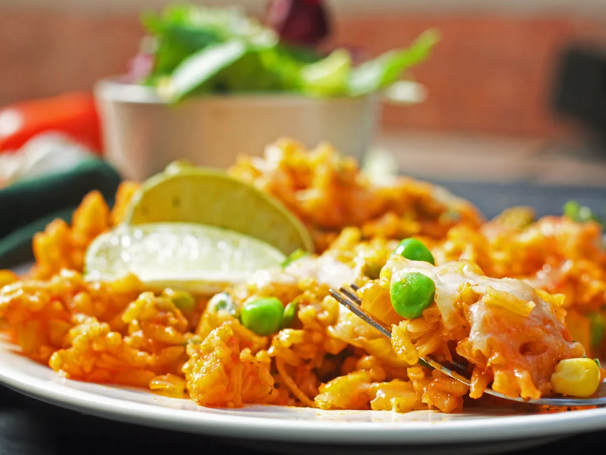 Healthy Vegan Mexican Rice