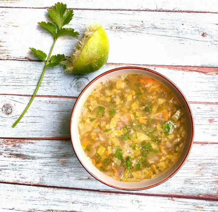 Lemon Coriander Soup