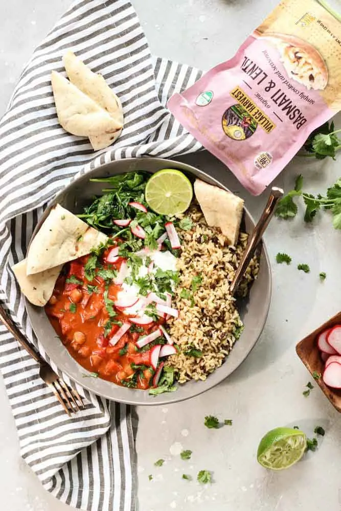 Veggie Masala Buddha Bowls