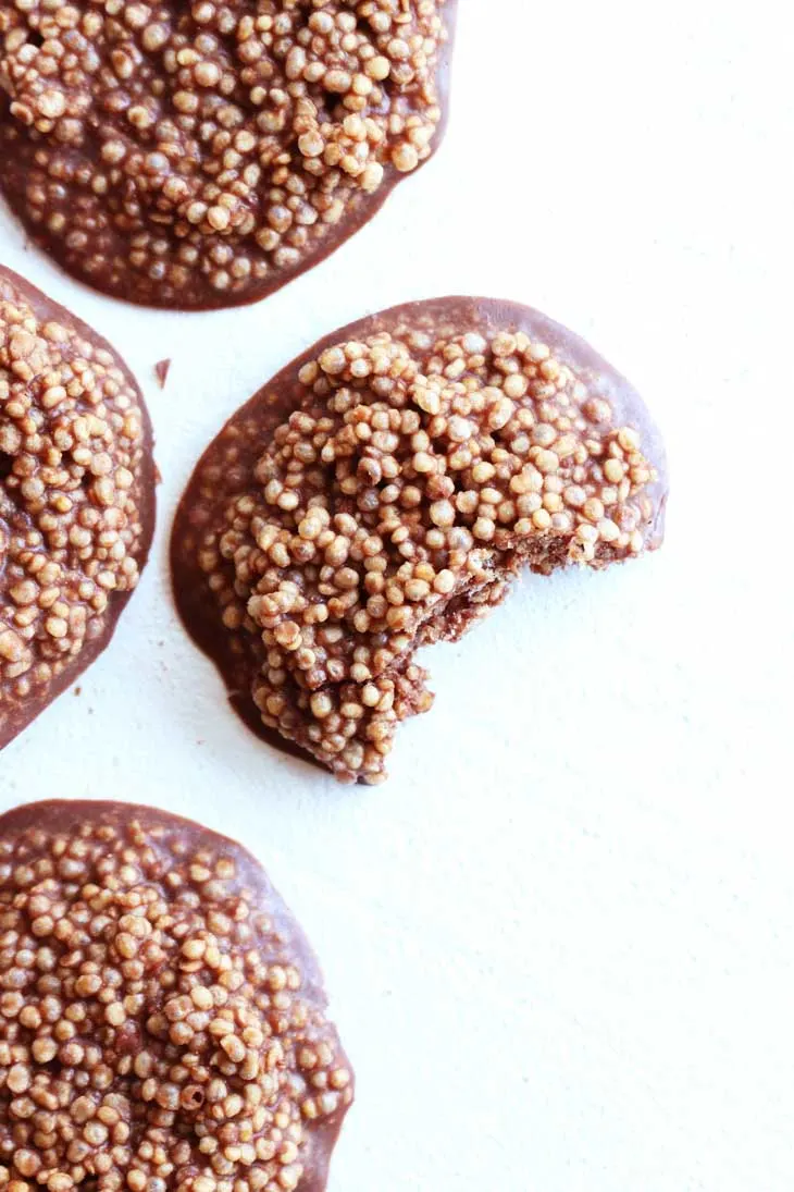 Chocolate Quinoa Crisps