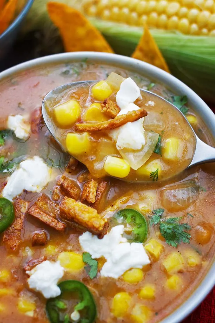 Mexican Sweet Corn Soup