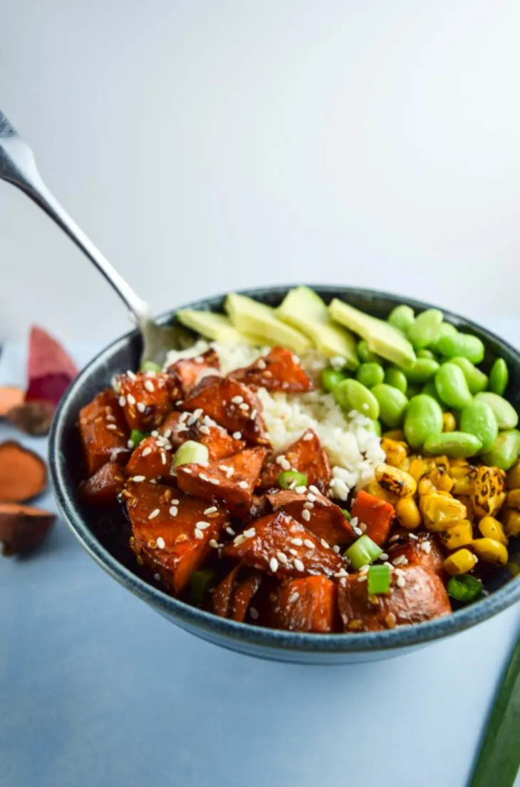 Teriyaki Cauliflower Rice Bowls