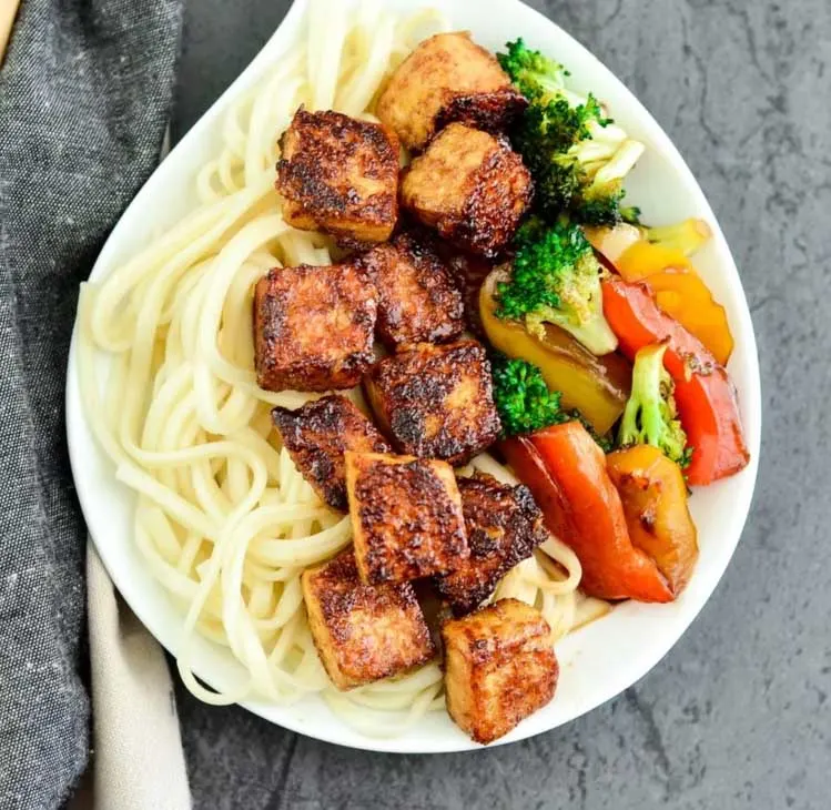 Crispy Tofu with Hoisin Sauce