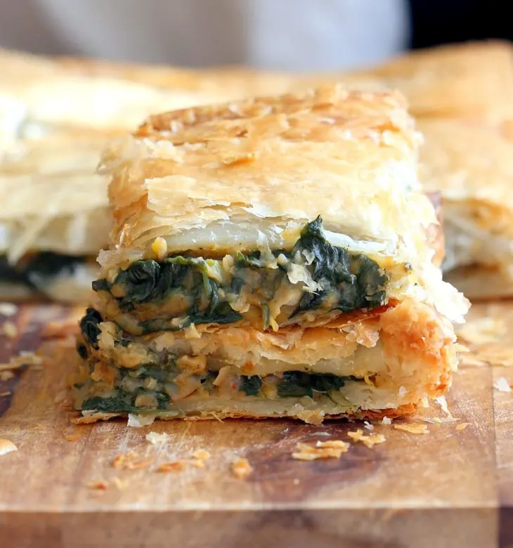 Chickpea Spinach Pie with Berbere Spice