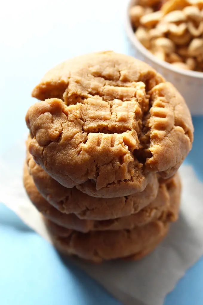 Classic peanut butter cookies