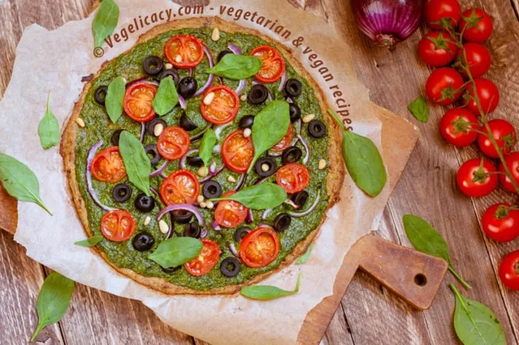 Healthy Zucchini Pizza Crust