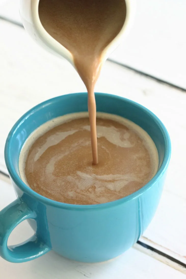 Paleo & Vegan Snickers Coffee Creamer