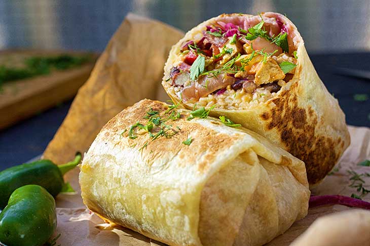 Burrito vegetarian