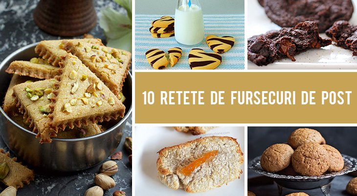 10 Retete de fursecuri de post pe care veti dori sa le incercati imediat