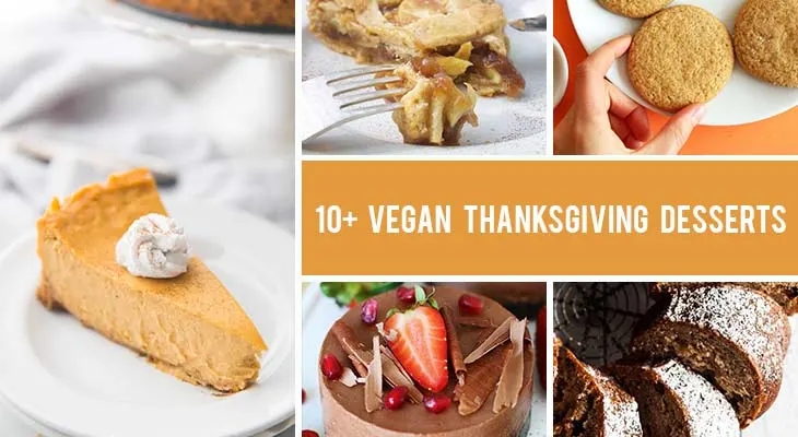 10+ Vegan Thanksgiving Desserts Everyone Will Love
