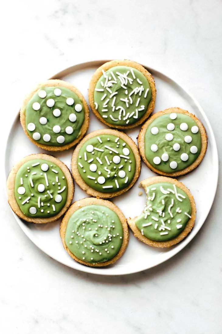 Almond Flour Sugar Cookies 