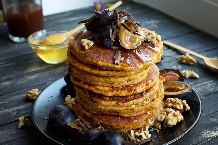 Easy Vegan Sweet Potato Pancakes