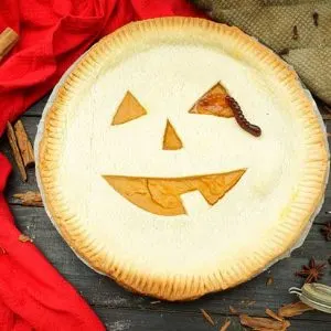 Haloween Pumpkin Pie placinta cu dovleac