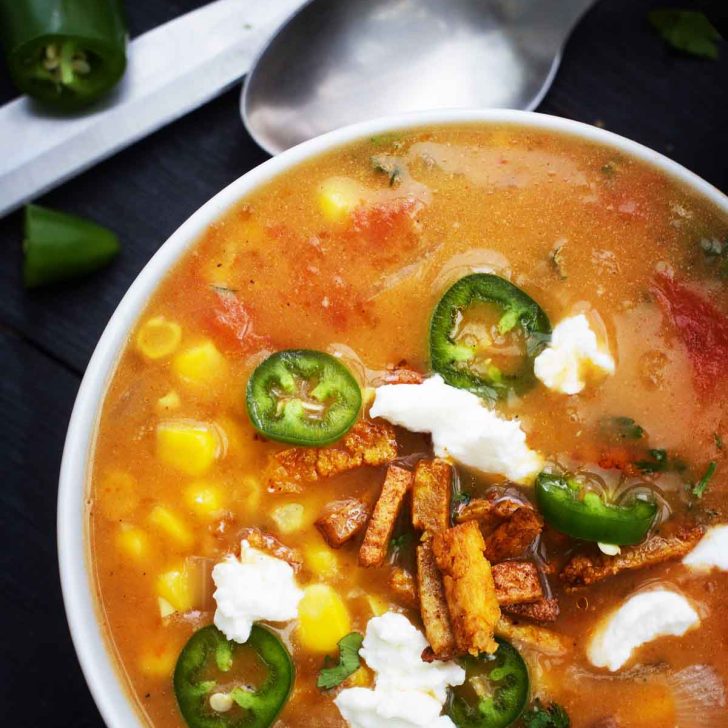 Mexican Sweet Corn Soup