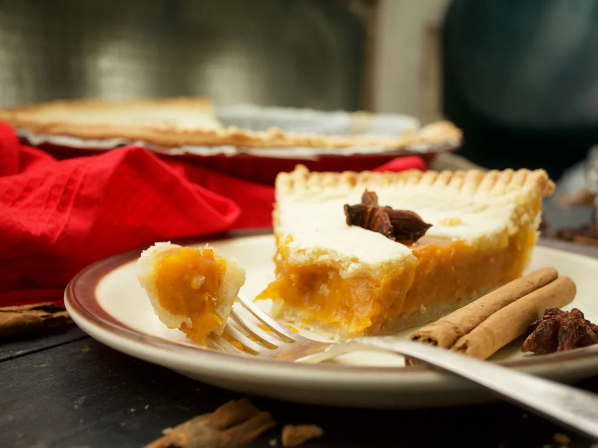 Jack o Lantern Haloween Pumpkin Pie 