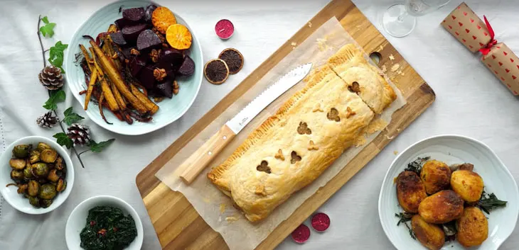 Giant Christmas Sausage Roll