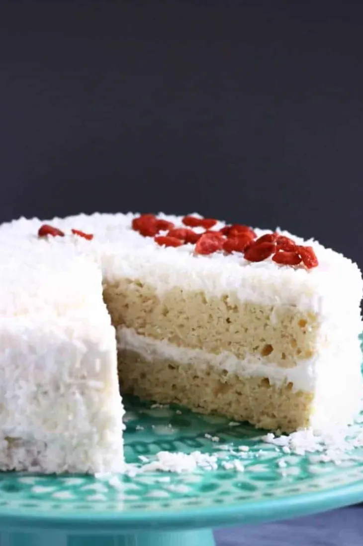 Gluten-Free Vegan Coconut Cake