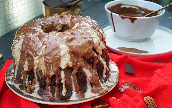 Tort Bundt cu Ciocolata bucataria germanica