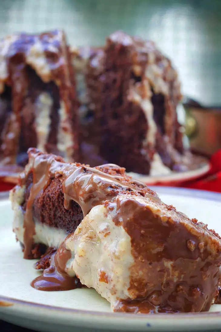 Vegan Bundt Cake chocolate dessert