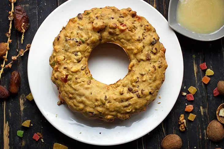 Vegan Fruitcake Chec cu fructe uscate