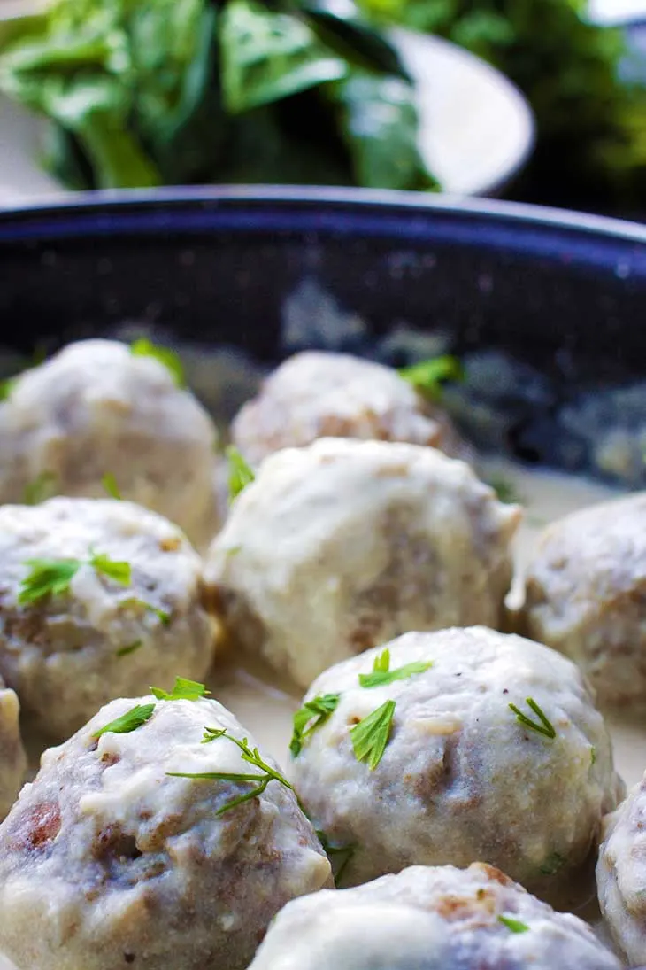 Vegan Swedish Meatballs recipe soy