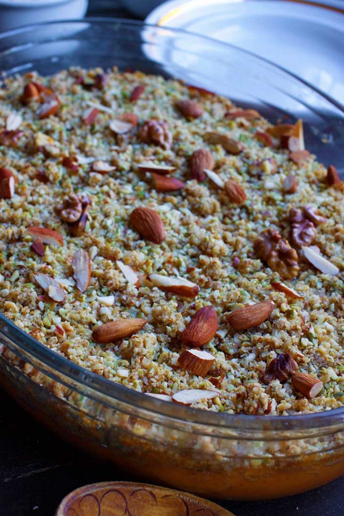 Vegan Sweet Potato Casserole (Sweet)