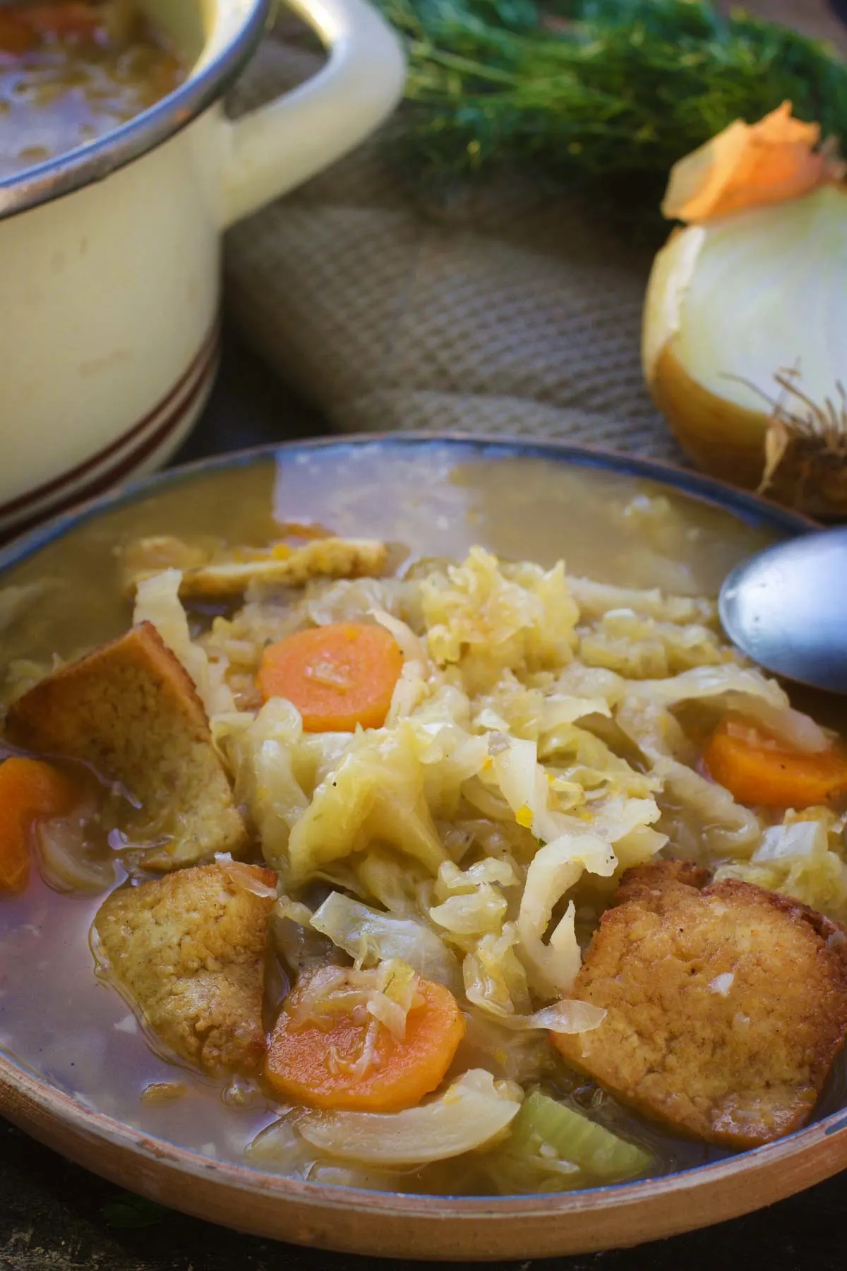 easy sauerkraut soup