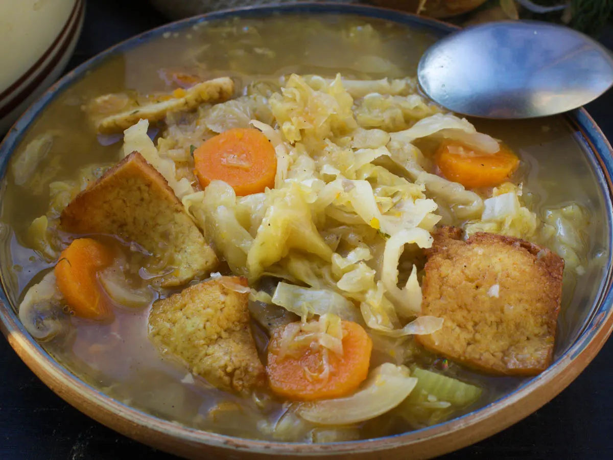 healthy sauerkraut soup recipe