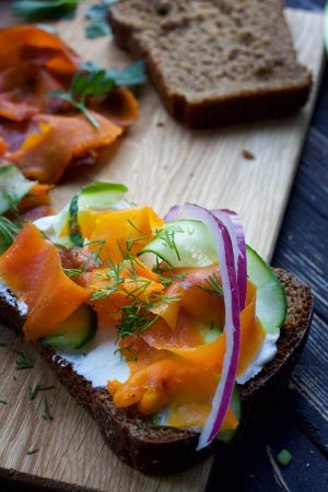 Vegan Salmon - 2 ways